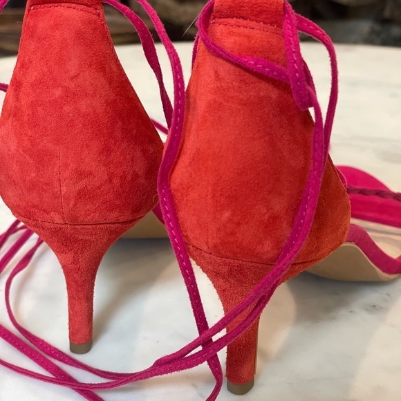 Anthropologie Lien Do Suede Heel Shoes - Picture 8 of 13